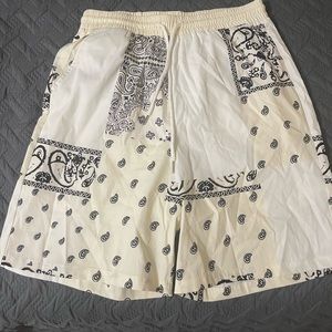 Mens Bandana Shorts